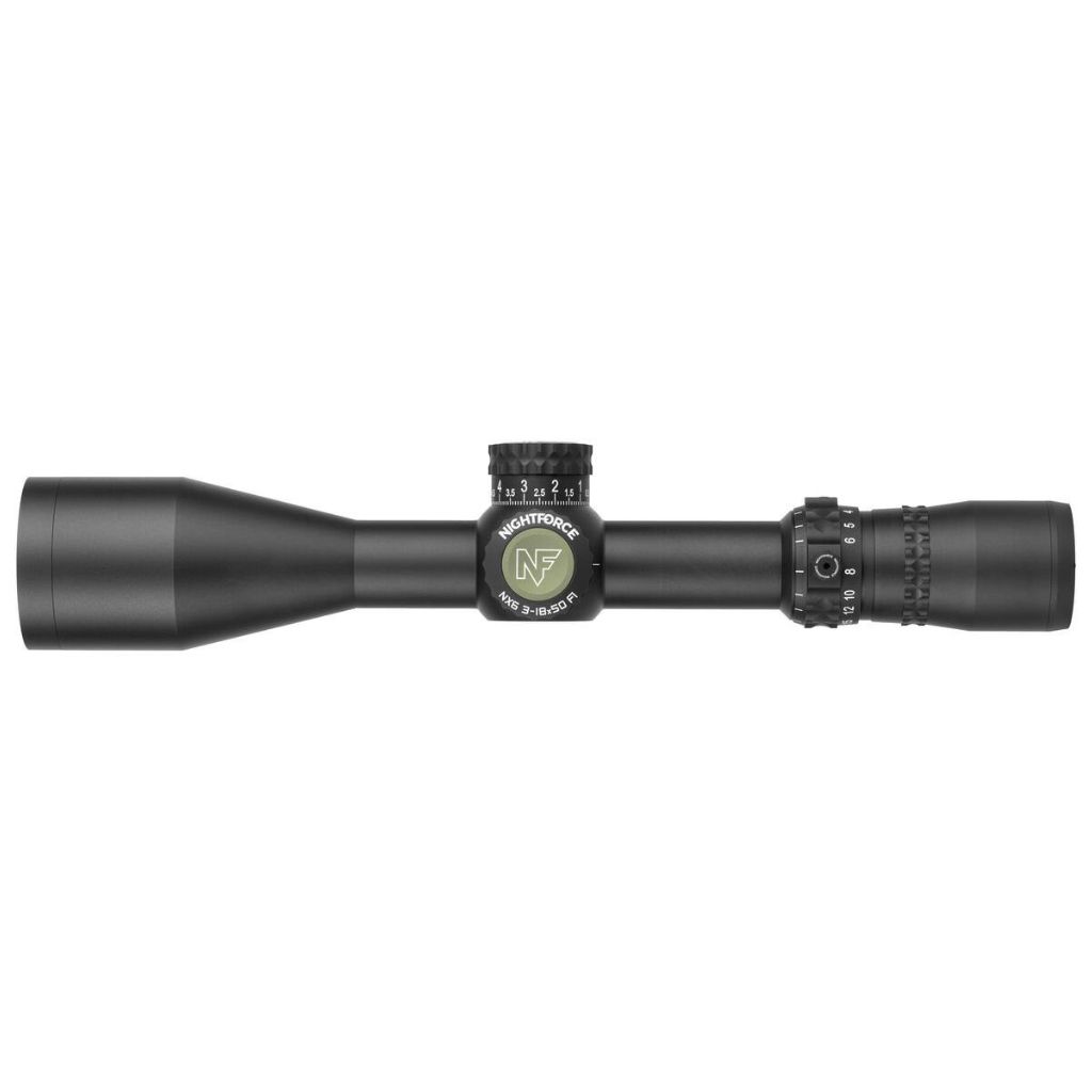NIGHTFORCE NX8 3-18X50MM F1 MOA-XT RIFLE SCOPE FIRST FOCAL PLANE